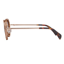 Carica l&#39;immagine nel visualizzatore di Gallery, BOBO BIRD Zebra in legno di bambù Occhiali da sole in legno Occhiali da sole polarizzati Occhiali da donna gafas de sol mujer in scatola di legno 
