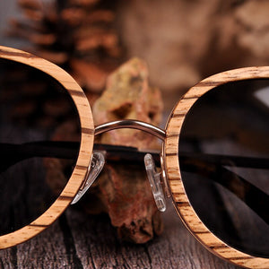BOBO BIRD Zebra in legno di bambù Occhiali da sole in legno Occhiali da sole polarizzati Occhiali da donna gafas de sol mujer in scatola di legno 