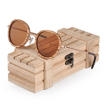 Carica l&#39;immagine nel visualizzatore di Gallery, BOBO BIRD Zebra in legno di bambù Occhiali da sole in legno Occhiali da sole polarizzati Occhiali da donna gafas de sol mujer in scatola di legno 