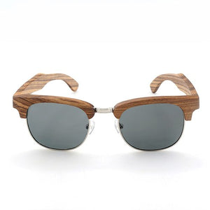 BOBO BIRD Wood Sunglasses Polarized Retro UV400 Lens Summer Zebra Wood Glasses