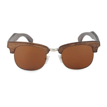 Carica l&#39;immagine nel visualizzatore di Gallery, BOBO BIRD Wood Sunglasses Polarized Retro UV400 Lens Summer Zebra Wood Glasses