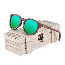 Carica l&#39;immagine nel visualizzatore di Gallery, BOBO BIRD Occhiali da sole in legno Donna Uomo 2023 Occhiali da sole polarizzati Donna UV400 Occhiali con montatura in confezione regalo 