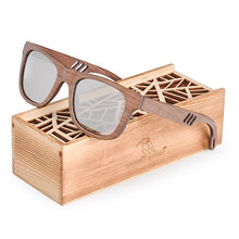 Load image into Gallery viewer, BOBO BIRD Wood Women Sunglasses Men oculos de sol feminino Sun Glasses in Wooden Gift Box lentes de sol mujer V-AG029