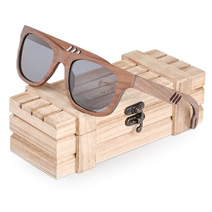 BOBO BIRD Wood Women Sunglasses Men oculos de sol feminino Sun Glasses in Wooden Gift Box lentes de sol mujer V-AG029