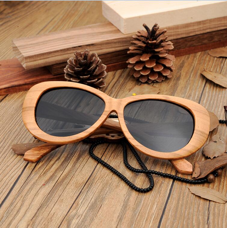 BOBO BIRD bamboo Men Wooden Sunglasses Women Polarized Sun Glasses Ladies Eyewear Summer  Handmade Bamboo in Wood Box