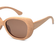 Load image into Gallery viewer, BOBO BIRD bamboo Men Wooden Sunglasses Women Polarized Sun Glasses Ladies Eyewear Summer  Handmade Bamboo in Wood Box