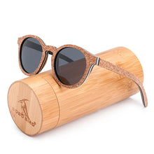 Carica l'immagine nel visualizzatore di Gallery, BOBO BIRD gafas de sol mujer  Original Wood Sunglasses Women Polarized Lens UV400 okulary Eye wear