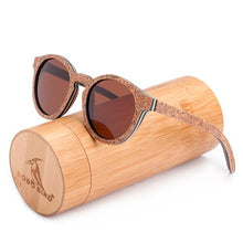 Carica l'immagine nel visualizzatore di Gallery, BOBO BIRD gafas de sol mujer  Original Wood Sunglasses Women Polarized Lens UV400 okulary Eye wear
