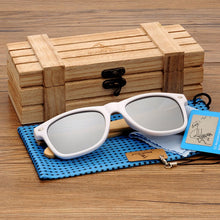 Load image into Gallery viewer, BOBO BIRD lunette soleil femme Simple Handmade Polarized Sunglasses For Women And Men Beach Eyewear With Colorful Lens CG007