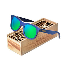 Load image into Gallery viewer, BOBOBIRD Wooden Sunglasses Men Protection Eyewear Ladies Sun Glasses Polarized Fashionable Colors 3 Models In Wood Gift Box