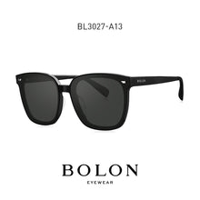 Load image into Gallery viewer, BOLON 2023 Men Square Black Sunglasses Premium Quality Polarized Dark Sunglasses BL3027&amp;BL3037 ( 2 size available)