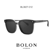 Load image into Gallery viewer, BOLON 2023 Men Square Black Sunglasses Premium Quality Polarized Dark Sunglasses BL3027&amp;BL3037 ( 2 size available)