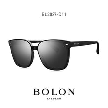 Load image into Gallery viewer, BOLON 2023 Men Square Black Sunglasses Premium Quality Polarized Dark Sunglasses BL3027&amp;BL3037 ( 2 size available)