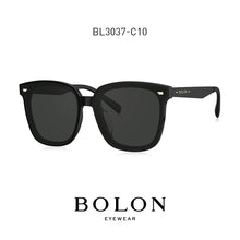 Load image into Gallery viewer, BOLON 2023 Men Square Black Sunglasses Premium Quality Polarized Dark Sunglasses BL3027&amp;BL3037 ( 2 size available)