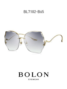 BOLON Dark Sunglasses Women UV400 Premium Quality UV400 Color Gradient Sunglasses for Ladies BL7102