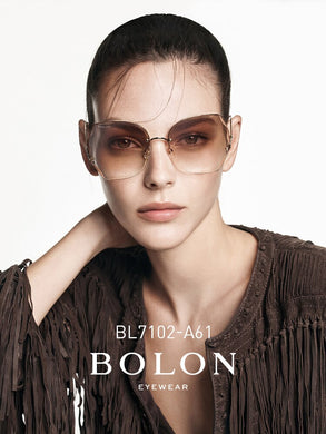 BOLON Dark Sunglasses Women UV400 Premium Quality UV400 Color Gradient Sunglasses for Ladies BL7102