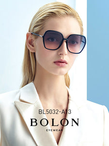 BOLON Women Dark Sunglasses Premium Quality UV400 Gradient Color Sunglasses Polarized Ladies with Original Box BL5032
