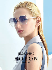BOLON Women Dark Sunglasses Premium Quality UV400 Gradient Color Sunglasses Polarized Ladies with Original Box BL5032