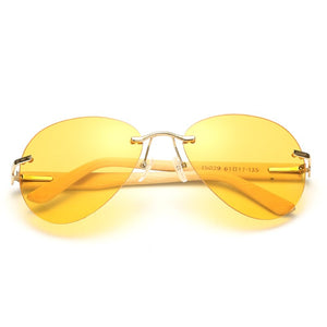 BOYSEEN 2023 Products Men Women Sunglass Bamboo Without Border Sunglasses au Retro Wood Lens Wooden Frame Handmade