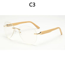 Load image into Gallery viewer, BOYSEEN 2023 Products Men Women Sunglass Bamboo Without Border Sunglasses au Retro Wood Lens Wooden Frame Handmade
