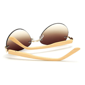 BOYSEEN 2023 Products Men Women Sunglass Bamboo Without Border Sunglasses au Retro Wood Lens Wooden Frame Handmade