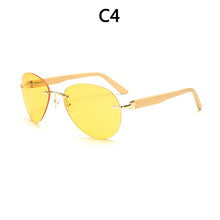 Load image into Gallery viewer, BOYSEEN 2023 Products Men Women Sunglass Bamboo Without Border Sunglasses au Retro Wood Lens Wooden Frame Handmade