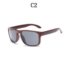 Load image into Gallery viewer, BOYSEEN man  sunglasses UV400 imitation wood travel sunglasses classic retro rivet sunglasses sunglasses man 709