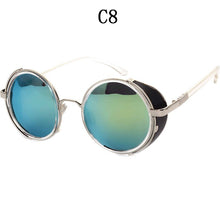 Load image into Gallery viewer, BOYSEEN Retro Unisex glasses Steampunk metal frame sunglasses 264