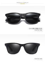Load image into Gallery viewer, BRAND DESIGN Classic Polarized Sunglasses Men Women Driving Square Frame Sun Glasses Male Goggle UV400 Gafas De Sol 2023