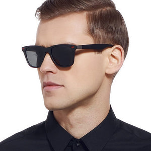 BRAND DESIGN Classic Polarized Sunglasses Men Women Driving Square Frame Sun Glasses Male Goggle UV400 Gafas De Sol 2023