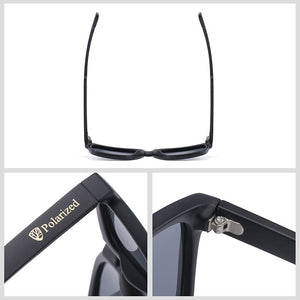 BRAND DESIGN Occhiali da sole classici da uomo polarizzati Uv400 TR90 Occhiali da sole polarizzati da uomo Sport Gafas De Sol GR8011-1