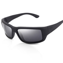 Load image into Gallery viewer, BRAND DESIGN Fantail Polarized Sunglasses Men Driving Sun Glasses Male Fishing Square Goggles UV400 Eyewear