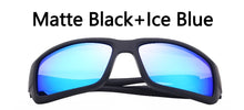 Load image into Gallery viewer, BRAND DESIGN Fantail Polarized Sunglasses Men Driving Sun Glasses Male Fishing Square Goggles UV400 Eyewear