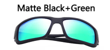Load image into Gallery viewer, BRAND DESIGN Fantail Polarized Sunglasses Men Driving Sun Glasses Male Fishing Square Goggles UV400 Eyewear