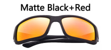Load image into Gallery viewer, BRAND DESIGN Fantail Polarized Sunglasses Men Driving Sun Glasses Male Fishing Square Goggles UV400 Eyewear