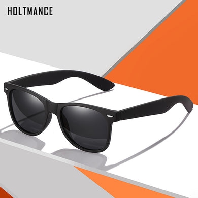 BRAND DESIGN Men Polarized Sunglasses For Women Classic Retro Rivet Sunglasses For Driving Fishing Outdoor Shades MC10532