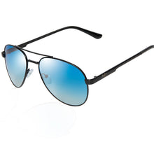 Load image into Gallery viewer, BRAND DESIGN Pilot Sunglasses Men Waterfront Eyewear Metal Frame Anti-Glare Lens Fishing Sun Glasses Male UV400