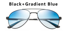 Load image into Gallery viewer, BRAND DESIGN Pilot Sunglasses Men Waterfront Eyewear Metal Frame Anti-Glare Lens Fishing Sun Glasses Male UV400