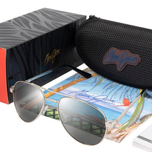 Load image into Gallery viewer, BRAND DESIGN Pilot Sunglasses Men Waterfront Eyewear Metal Frame Anti-Glare Lens Fishing Sun Glasses Male UV400