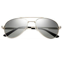 Load image into Gallery viewer, BRAND DESIGN Pilot Sunglasses Men Waterfront Eyewear Metal Frame Anti-Glare Lens Fishing Sun Glasses Male UV400