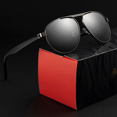 BRAND DESIGN Vintage Swinging Bridges Sunglasses Men Mirror Drive Sunglasses Male Travel Pilot Eyewear Female Gafas