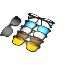Load image into Gallery viewer, BRERONE Ultra-light Polarized Clip On Sunglasses Men Women Magnetic Eyewear Eyeglass Frames TR90 Optical Glasses Frame 2201