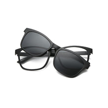 Load image into Gallery viewer, BRERONE Ultra-light Polarized Clip On Sunglasses Men Women Magnetic Eyewear Eyeglass Frames TR90 Optical Glasses Frame 2201
