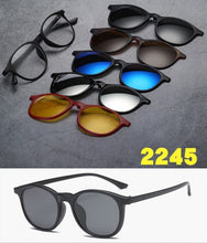 Load image into Gallery viewer, BRERONE Ultra-light Polarized Clip On Sunglasses Men Women Magnetic Eyewear Eyeglass Frames TR90 Optical Glasses Frame 2201
