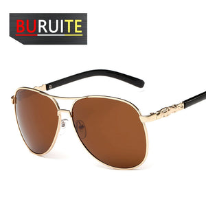 BURUITE Men's Polarized Sunglasses Classic Driver Night Vision Goggles Driving Glasses Eyewear For Men/Women