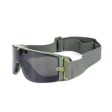 Load image into Gallery viewer, Ballistic X800 Army Sunglasses 3 Lens Kit Military Sun Shield Night Vision Anit-UV Combat War Game Eyeshields with Case