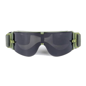 Ballistic X800 Army Sunglasses 3 Lens Kit Military Sun Shield Night Vision Anit-UV Combat War Game Eyeshields with Case