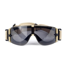 Load image into Gallery viewer, Ballistic X800 Army Sunglasses 3 Lens Kit Military Sun Shield Night Vision Anit-UV Combat War Game Eyeshields with Case