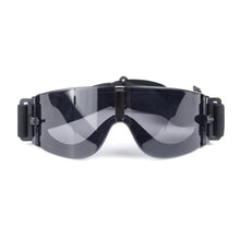 Load image into Gallery viewer, Ballistic X800 Army Sunglasses 3 Lens Kit Military Sun Shield Night Vision Anit-UV Combat War Game Eyeshields with Case