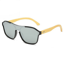 Load image into Gallery viewer, Bamboo Legs Sport One Piece  Sunglasses with a Gradual  Girls Boys Women Trends Manufactuer Adult Men